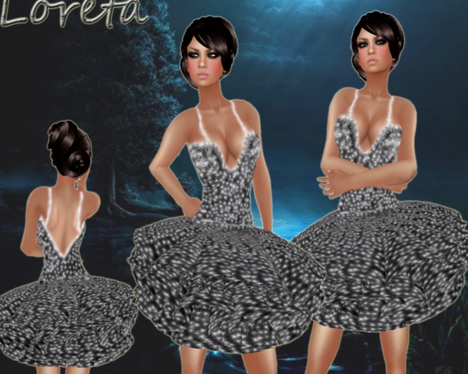 Full perm Loreta ballet dress