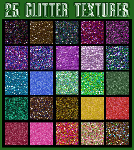 25 Glitter Textures