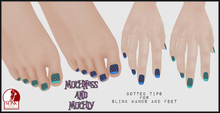 :M&M: Dotted Tips (SLink Enhancement Nails)