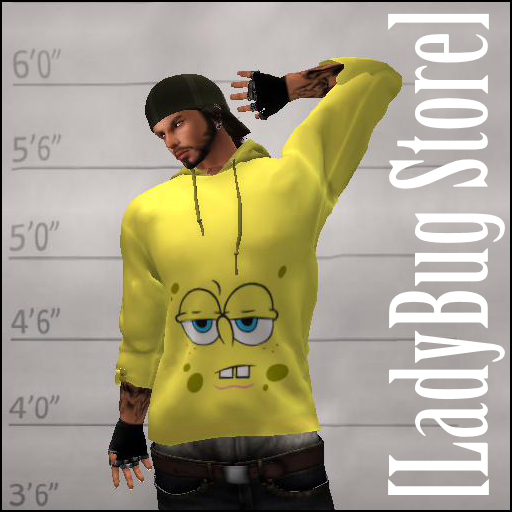 [LadyBug Store] Bob Serious Hooded Male
