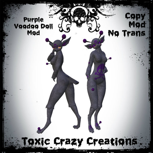 Purple Voodoo Doll