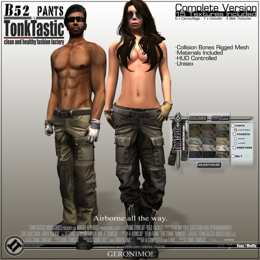 TonkTastic - B52 Pants [Complete Version]
