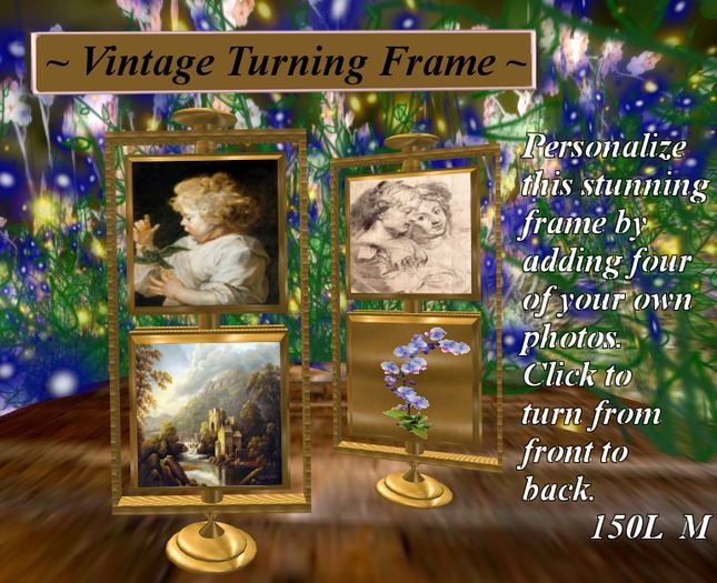 Vintage Turning Frame