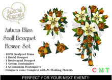 Autumn Bliss Small Bouquet Flower Set - SALE!!