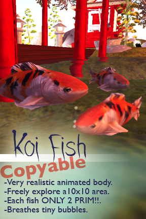 Japanese Koi Fish COPYABLE