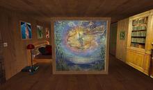 Silken Spells Room Divider/Window