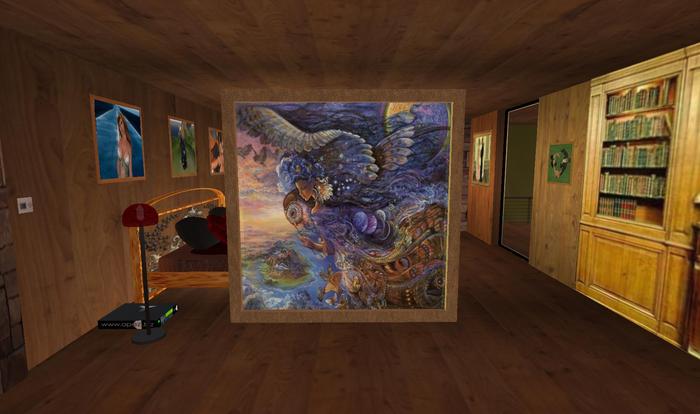 Queen Night Fairy Room Divider/Window tagElderglen