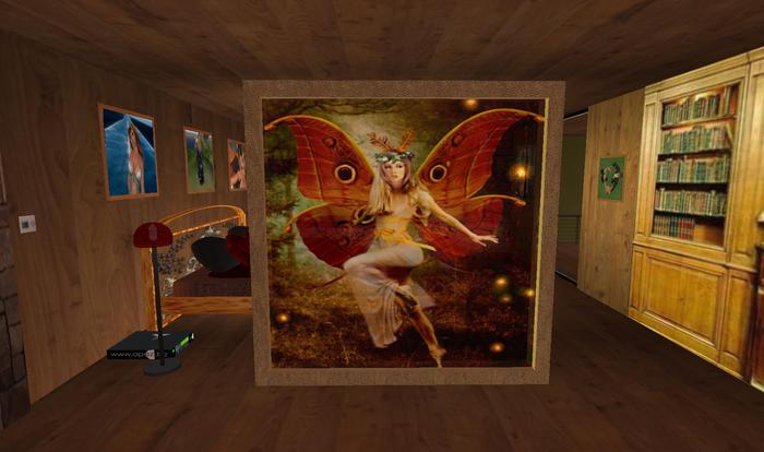 Midnight Fairy Room Divider/Window