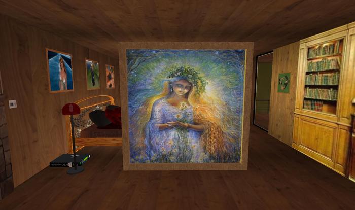 Lady Galadriel Fairy Room Divider/Window tagElderglen