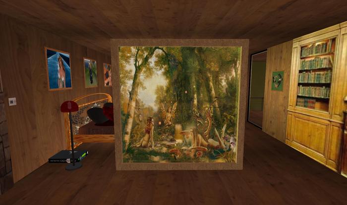 Fairy Woods Room Divider/Window