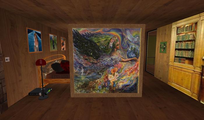 Earth Angel Fairy Room Divider/Window