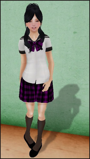 WHP-Mesh School Uniform-Purple
