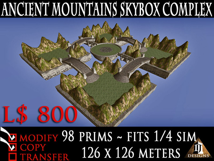 SKYBOX: ANCIENT MOUNTAINS SKYBOX COMPLEX 