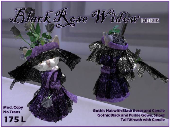 Black Rose Widow Dinkie