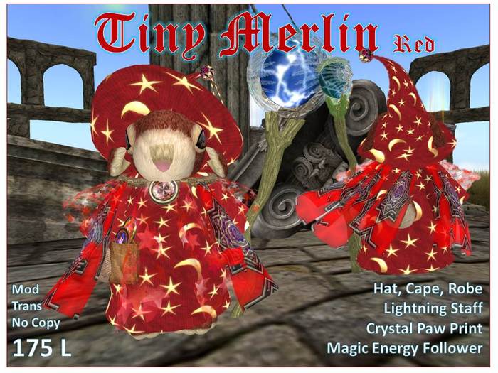 Tiny Merlin Red