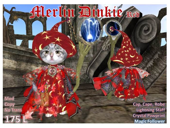 Merlin DInkie Red 