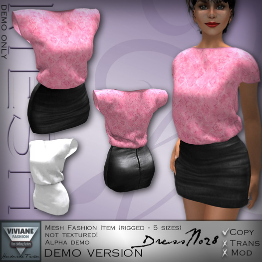 VF MESH Dress No28 Demo
