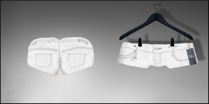 ^^Hotpants ~ white^^ (new)^^