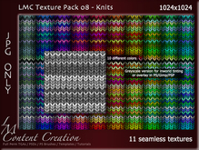 LMC Texture Packs 08 - Striped Knits - JPG ONLY - wool textures