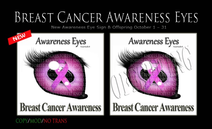 BREAST CANCER AWARENESS EYE SIGNS