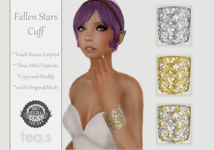 [tea.s] Fallen Stars Cuff - Full Set