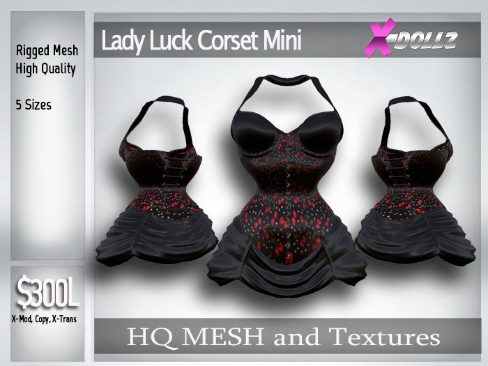 X-DollZ Zippered Latex Couture Boxed