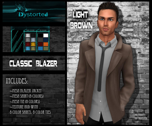 .:Dystorted:.Classic Blazer Light Brow  -[Box]