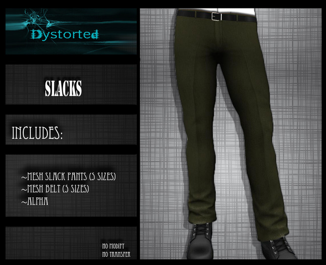 .:Dystorted:.Slacks Olive