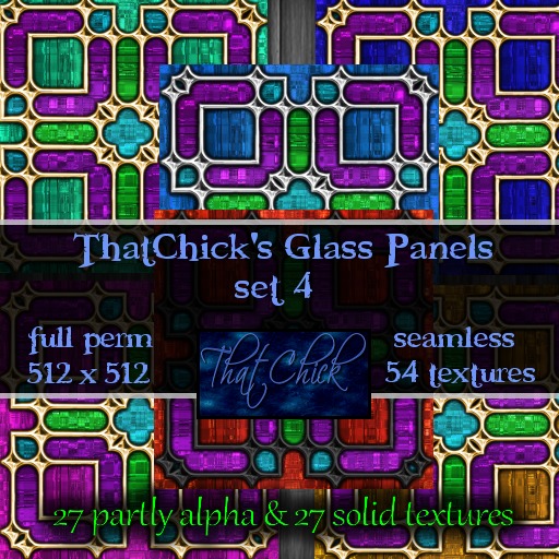 ~tc~ Glass Panels Set - 4