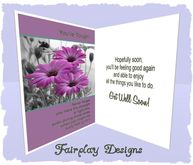 ~FDA~ You Have the Strength~Get Well Greeting Card*TOUCH ME*