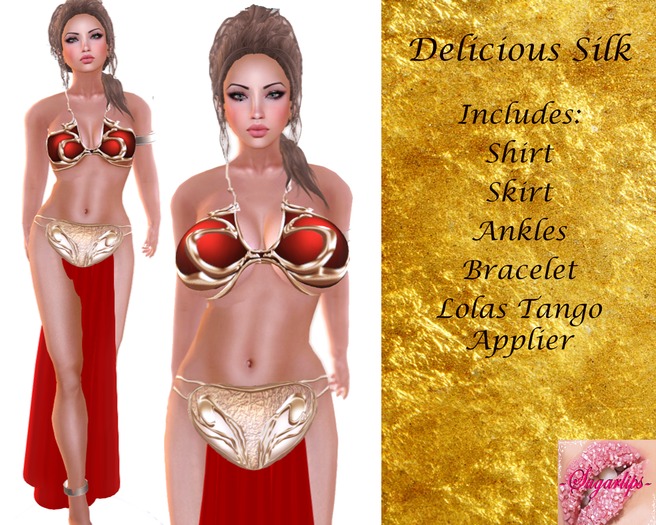 - Sugarlips - Delicious Silk red (Lolas Tango applier)