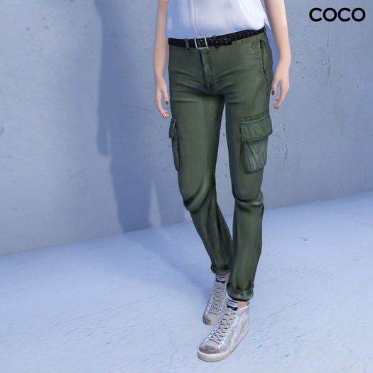 *COCO*_CargoPants_Green