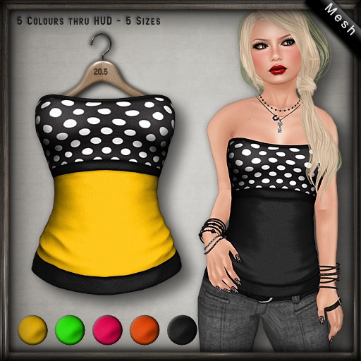 20.FIVE Mesh - Luna Top