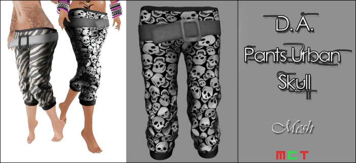 D.A. Pants Urban - Skull