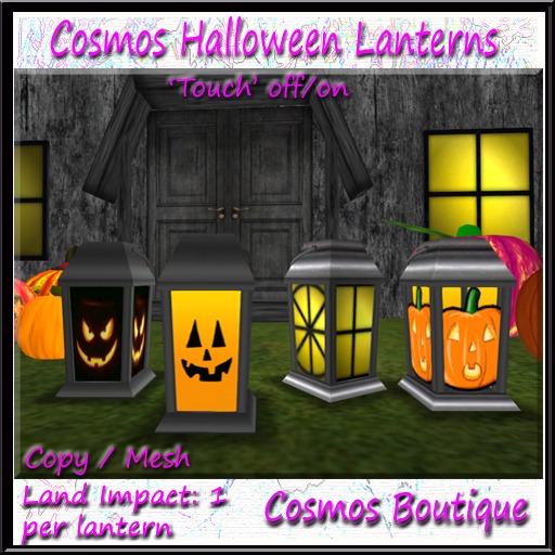 Cosmos Halloween Lanterns (BOX)