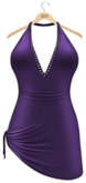 !Rebel Hope - Rachel Mesh Dress Purple