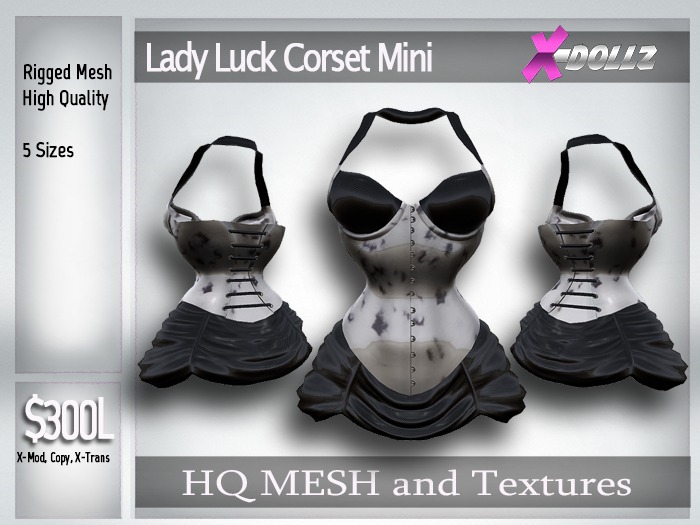 X-DollZ Zippered Latex Couture Boxed
