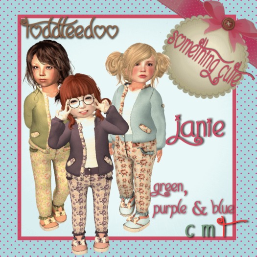 SC. Janie Outfit Pastel Blue