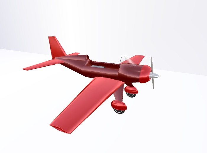 AIRPLANE RED