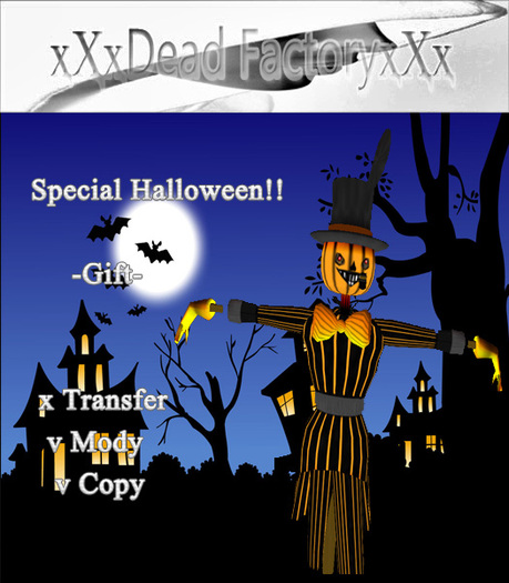 xXxDead FactoryxXx Scarecrow Gift! BOX
