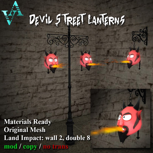 Atelier Visconti Devil Street Lanterns