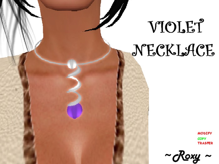 ..::Light violet necklace::..