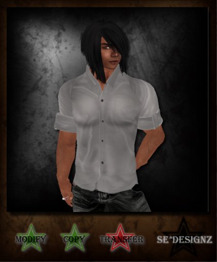 [SE*Designz] Buttoned Shirt - grey