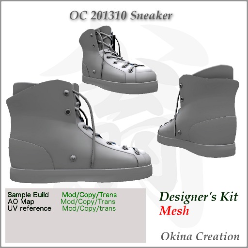 Designers kit OC 201310 Sneaker (D-kit)