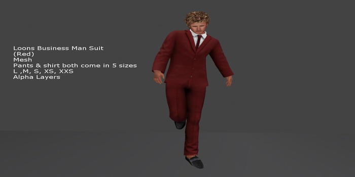 Loons Business Man Suit (Light Gray)