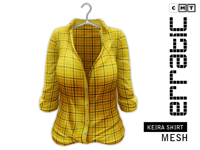 erratic / keira - shirt / yellow plaid