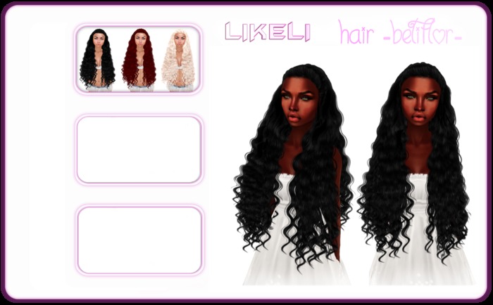 Likeli Hair -Beliflor- pack 1