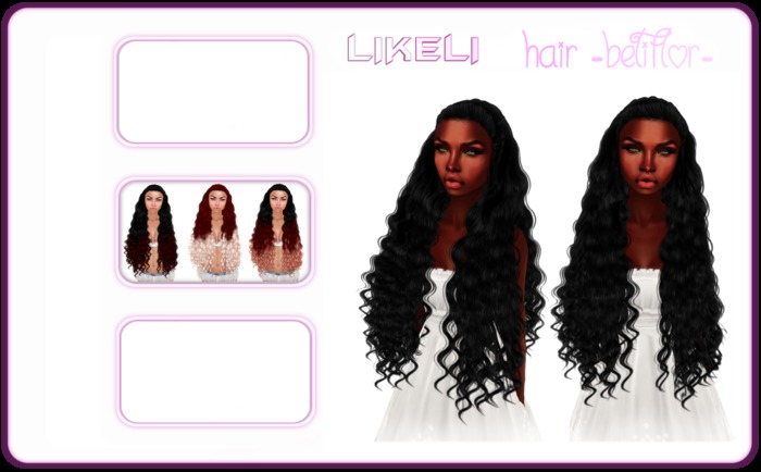 Likeli Hair -Beliflor- pack 2