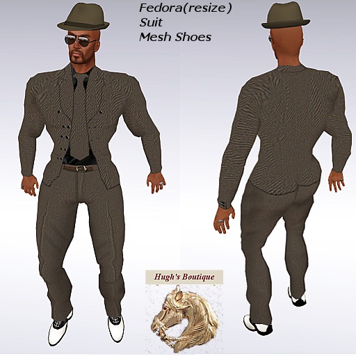Light Brown Tweed Suit