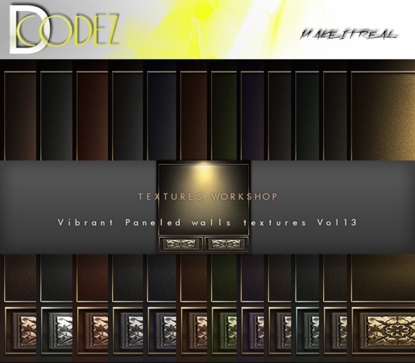 :D-CODEZ: -[CMT]12 High Vibrant Paneled Walls Vol13 Unpack
